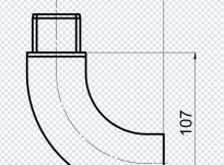 Handrail wall corner - 2