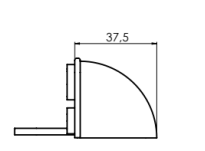 STRONG wall guard end - 2