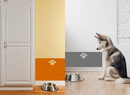 WALL PROTECTIVE PLATE FOR DOGS AND CATS 25 × 60 CM