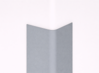 ACRAMIT adjustable PVC corner guard with a rounded profile - 24