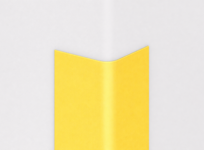 ACRAMIT adjustable PVC corner guard with a rounded profile
