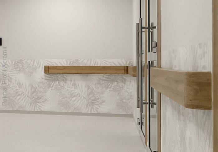 New in the Polmar Profil Offer – Wood‑Effect Handrails and Bumper Rails